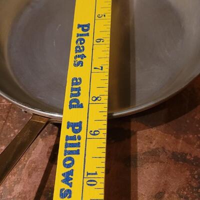 Lot 261: (2) Copper Skillets made in Korea