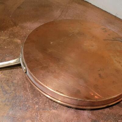 Lot 263: Copper Pan Made in Italy 
