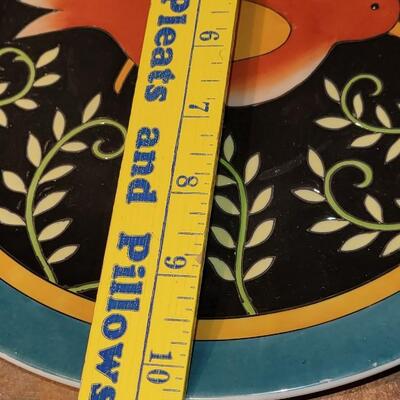 Lot 275: Susan Sargent Bird Plate
