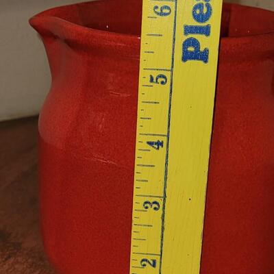 Lot 276: Waechtersbach Red Pitcher 