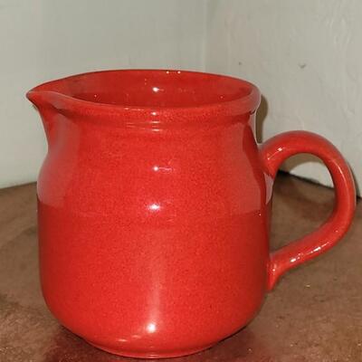 Lot 276: Waechtersbach Red Pitcher 