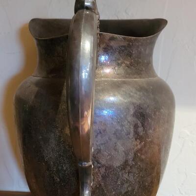 Lot 287: Silverplate Pitcher 