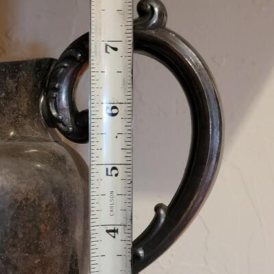 Lot 287: Silverplate Pitcher 