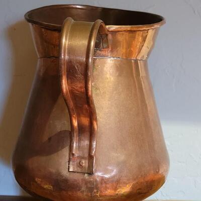 Lot 288: Vintage Copper Ewer