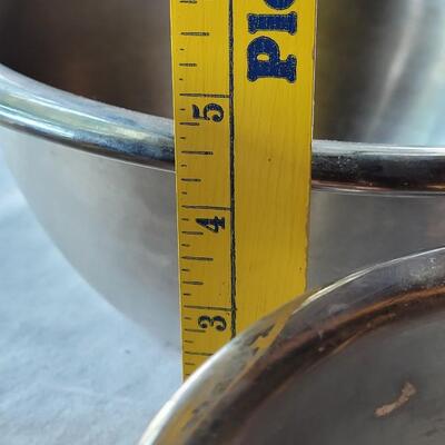 Lot 307: Stainless Bowls Lot