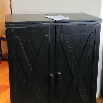 Lot 312: World Market Verona Wine Bar - Cabinet 