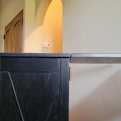 Lot 312: World Market Verona Wine Bar - Cabinet 