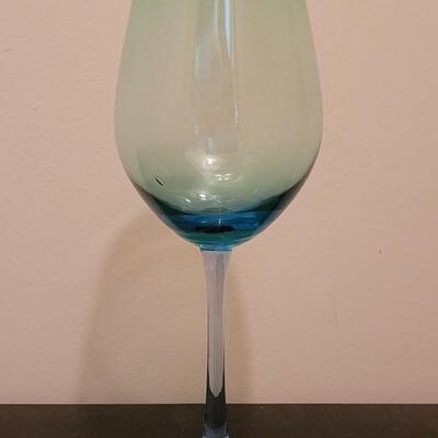 Lot 314: Green Stemware