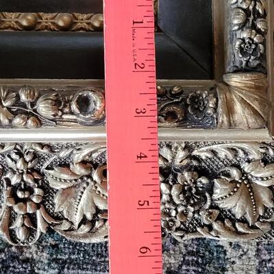 Lot 316: Antique Wood Gold Gilt Frame  with a Vintage Print 