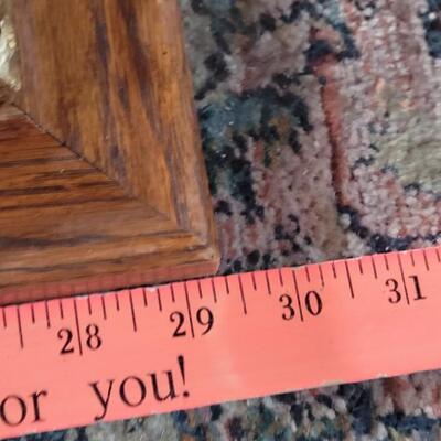 Lot 317: Antique Wood Gold Gilt Frame with Vintage Print