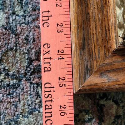Lot 317: Antique Wood Gold Gilt Frame with Vintage Print