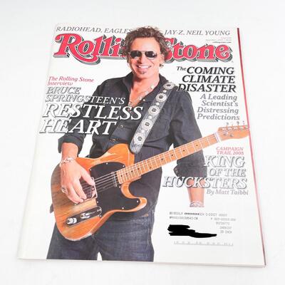 â€œROLLING STONEâ€ MAGAZINE ISSUE 1038 (NOVEMBER 1, 2007) - BRUCE SPRINGSTEEN