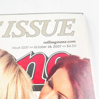 â€œROLLING STONEâ€ MAGAZINE ISSUE 1037 (OCTOBER 18, 2007) - KID ROCK, 2007 HOT ISSUE