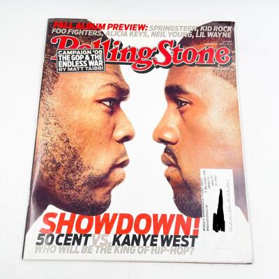 â€œROLLING STONEâ€ MAGAZINE ISSUE 1035 (SEPTEMBER 20, 2007) - 50 CENT VS KANYE