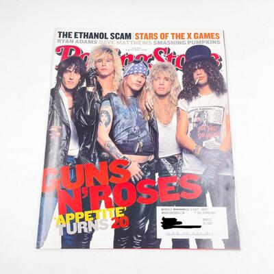 â€œROLLING STONEâ€ MAGAZINE ISSUE 1032 (AUGUST 9, 2007) - GUNS Nâ€™ ROSES