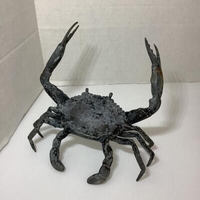 D - 169. Pair of Decorative Metal Crab