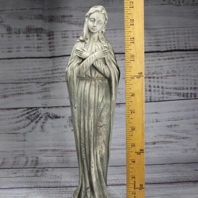 Vintage Napcoware Japan Ceramic Praying Mary Statue