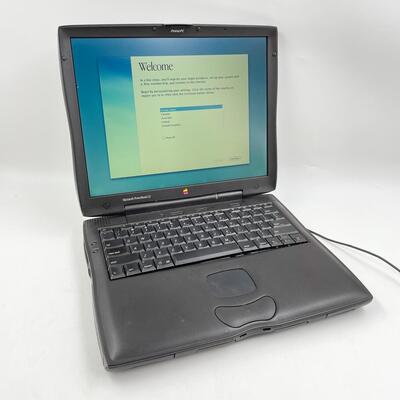 MACINTOSH POWERBOOK G3 LAPTOP & POWER CORD