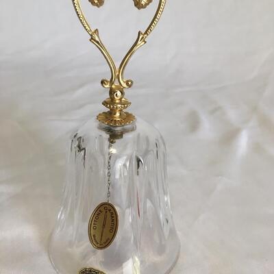 Vintage Italy Crystal Bell