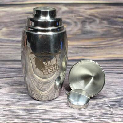 Stainless Steel Bullet Shaped Flask Bottle Licensed to Sell