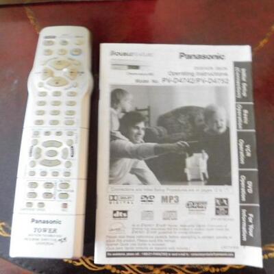 Panasonic VHS/DVD Player with Remote
