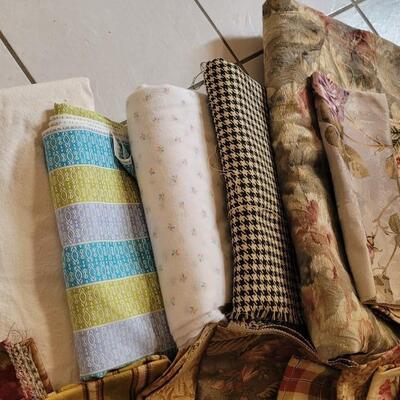 Lot 320: Tote Full of Assortment of Fabrics #2