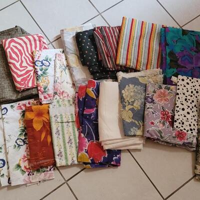 Lot 322: Assorted Large Bundle of Fabric #4