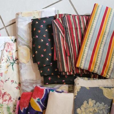 Lot 322: Assorted Large Bundle of Fabric #4