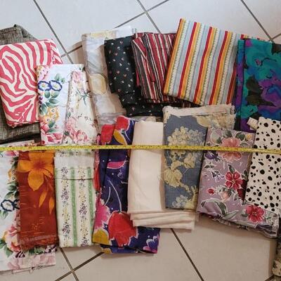 Lot 322: Assorted Large Bundle of Fabric #4