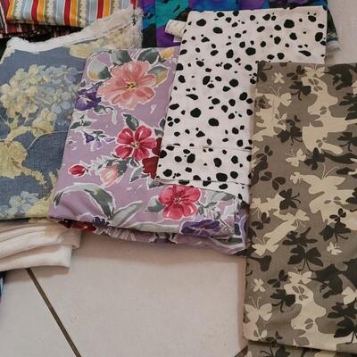 Lot 322: Assorted Large Bundle of Fabric #4