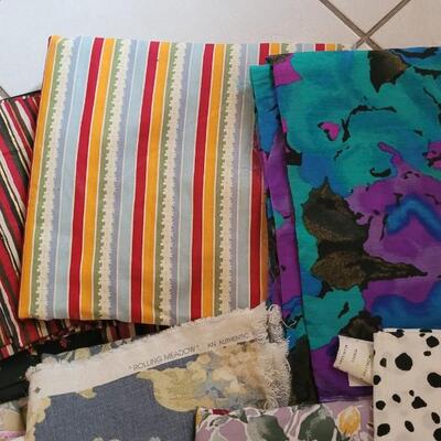 Lot 322: Assorted Large Bundle of Fabric #4