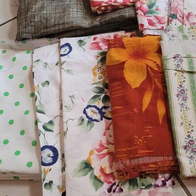 Lot 322: Assorted Large Bundle of Fabric #4