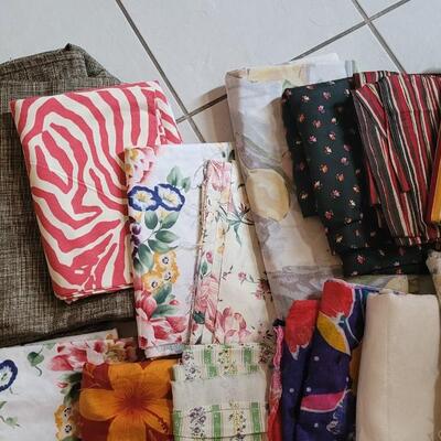 Lot 322: Assorted Large Bundle of Fabric #4