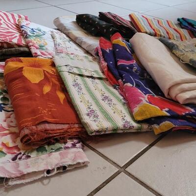 Lot 322: Assorted Large Bundle of Fabric #4