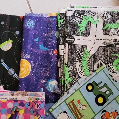 Lot 325: Tote Full of Children's FUN Fabric #2