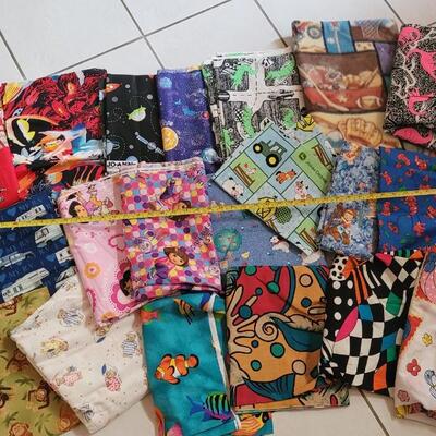 Lot 325: Tote Full of Children's FUN Fabric #2
