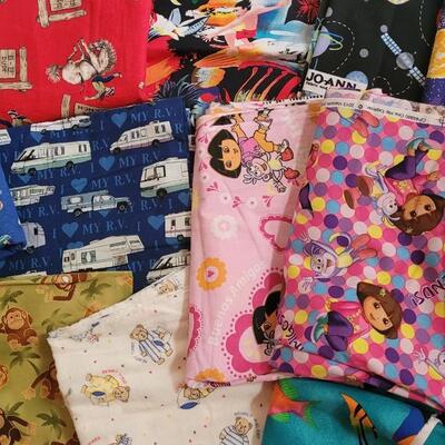 Lot 325: Tote Full of Children's FUN Fabric #2