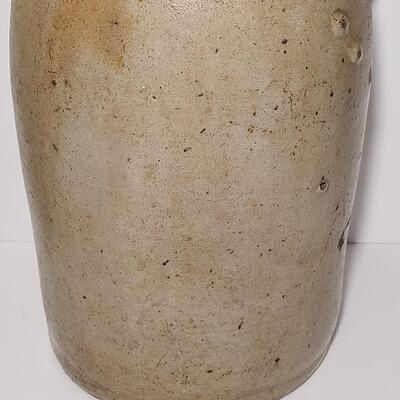 Lot 477: 2 Gallon Antique Stoneware Jug and More