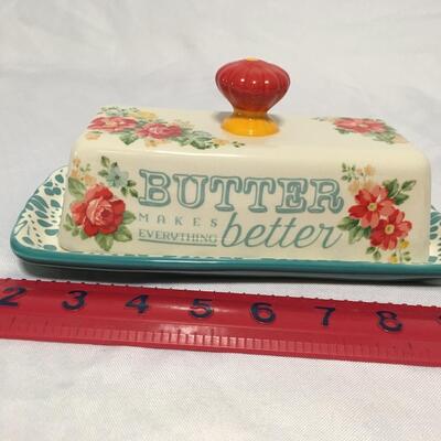 Pioneer Woman Butter dish