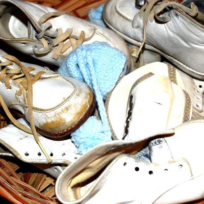 Basket of Baby Shoes #345