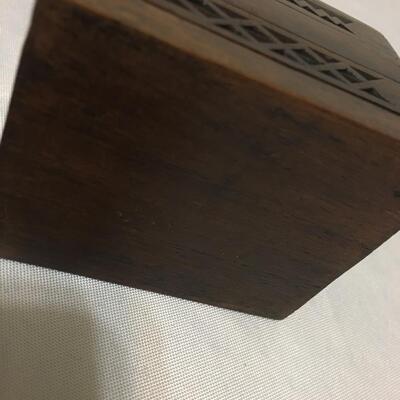 Nice Wood Box  Hidden slider