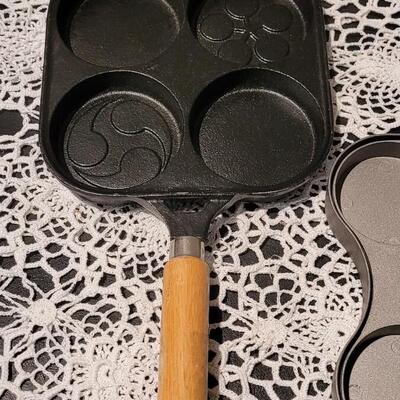 Lot 330: (3) Danish Pancake Griddles