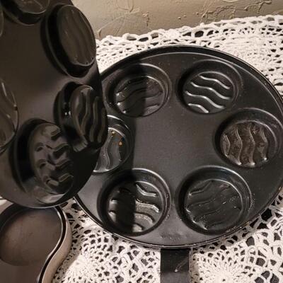 Lot 330: (3) Danish Pancake Griddles