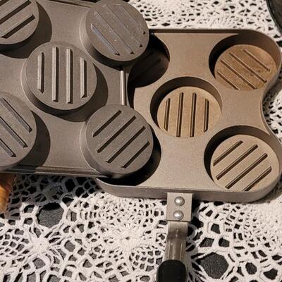 Lot 330: (3) Danish Pancake Griddles