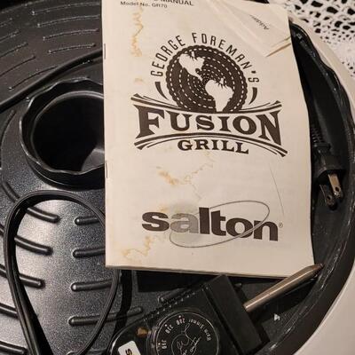 Lot 331: George Foreman Fusion Grill