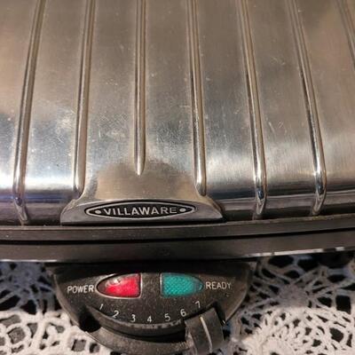 Lot 341: Villaware Belgian Waffle Maker