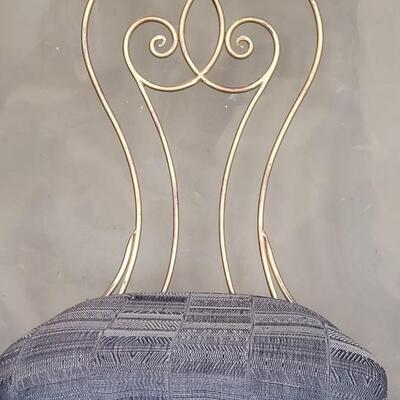 Lot 344: Vintage Heavy Brass Chair