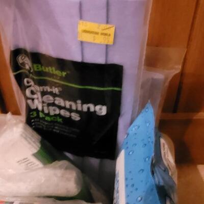 Lot 345: Mixed Cleaning Supplies 