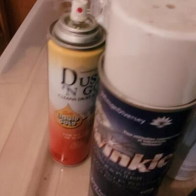 Lot 345: Mixed Cleaning Supplies 