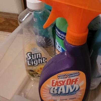 Lot 345: Mixed Cleaning Supplies 